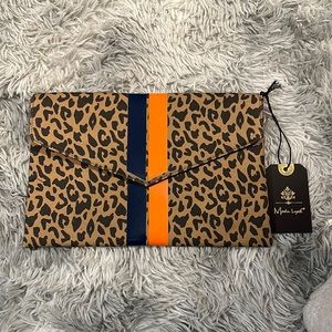 Cheetah Print Clutch Bag